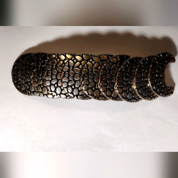 Gold plated Crescent Moon Barrette - Picture 1 of 1